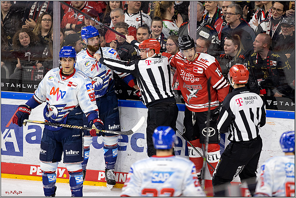 PENNY DEL - Viertelfinale;  Koelner Haie - Adler Mannheim; Koeln, 17.03.2023